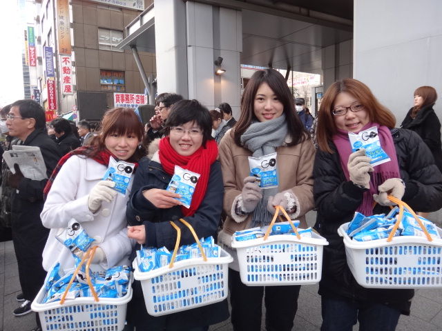 サンプリング（ティッシュ配りなど）バイトの辛くてきつい所とは